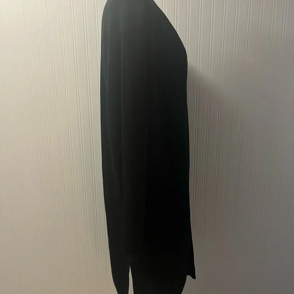 J. Crew Black Knit Sweater/Coat - Picture 5 of 8